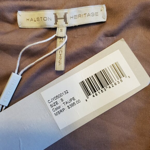 Halston Heritage Ruched Mini Sheath Dress - Picture 4 of 5